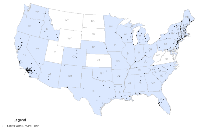 EnviroFlash Cities